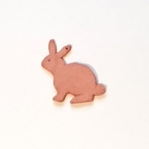 DIY Easter Bunny Pendant - Craftaholique