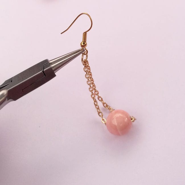 How to make beaded earrings - dangle earring design ideas - Craftaholique