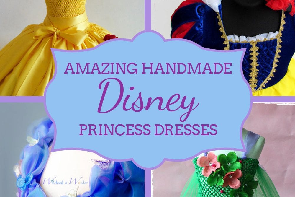 Handmade Disney Princess Dresses on Etsy