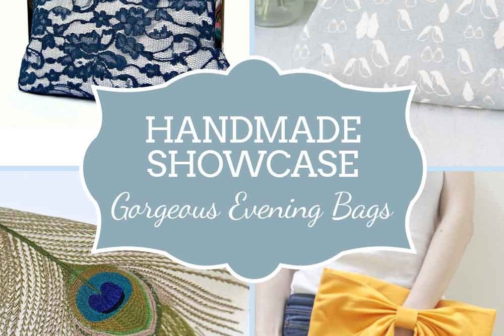 Handmade evening bags - gorgeous handmade clutch bags and purses from Etsy