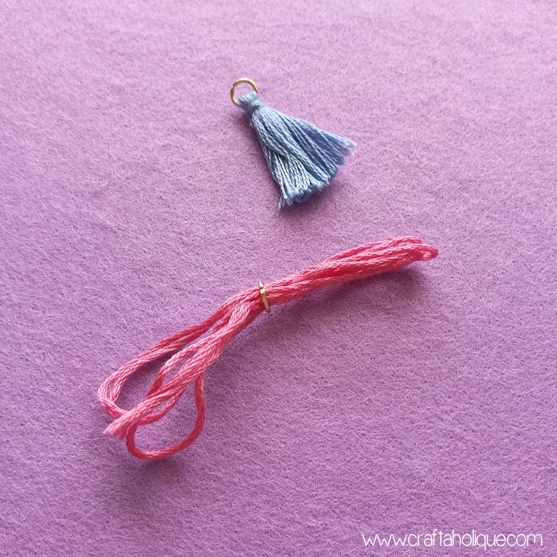 How to make a tassel necklace - summer jewellery DIY