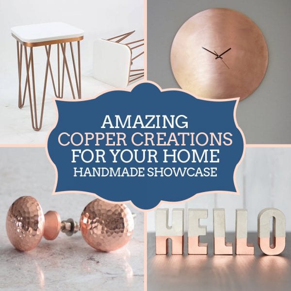 Handmade Showcase: Copper Home Accessories