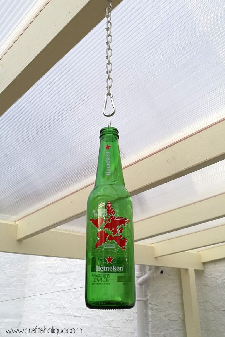 Beer Bottle Lights DIY Project Craftaholique