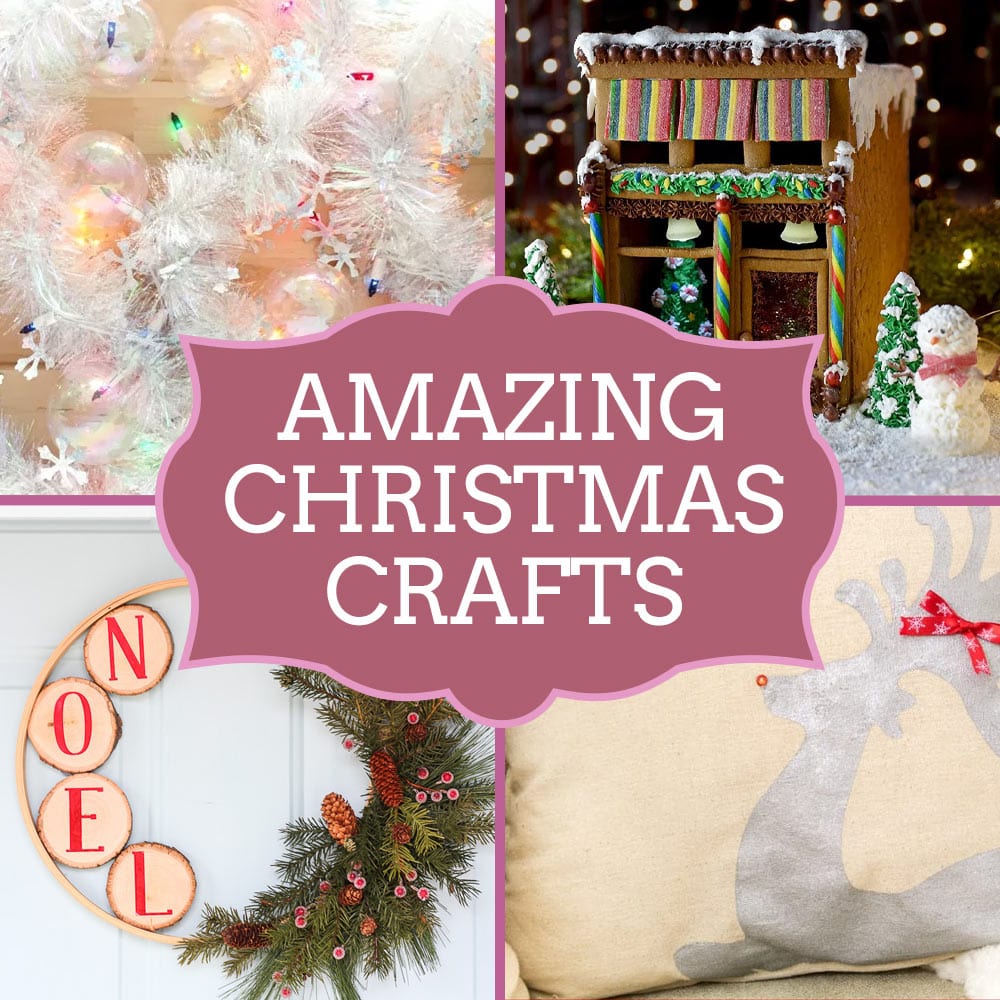 Amazing Christmas Crafts from talented bloggers around the web