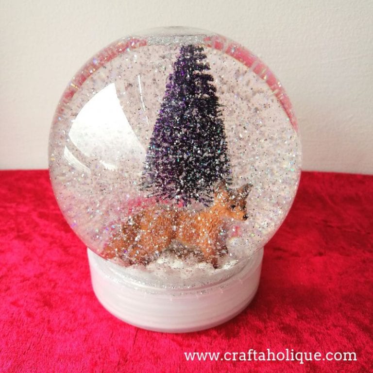 How to make a Christmas Snow Globe with Bostik All Purpose Glue